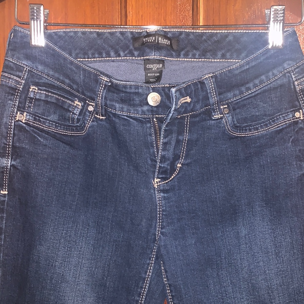 White House, Black market bootleg great condition jeans
